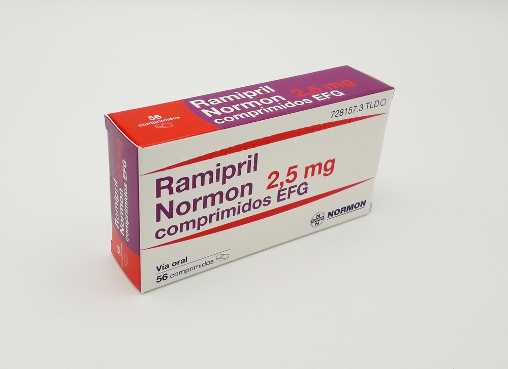 RAMIPRIL NORMON 2,5 mg COMPRIMIDOS