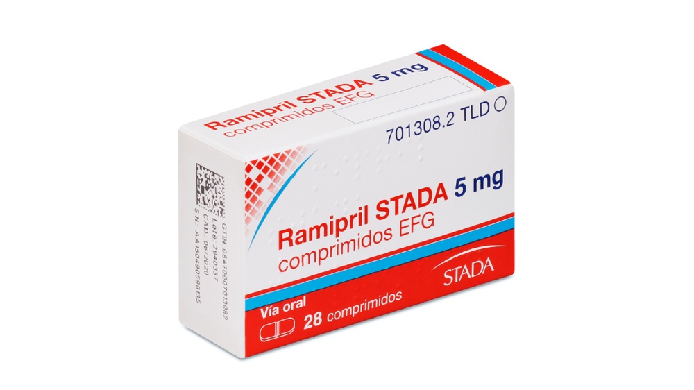 RAMIPRIL STADA 5 mg COMPRIMIDOS
