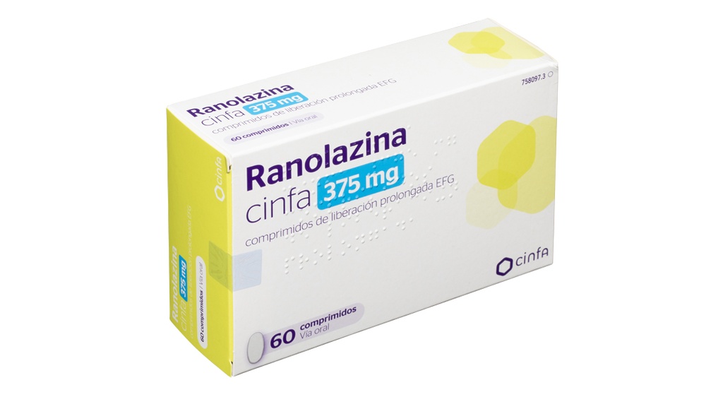 RANOLAZINA CINFA 375 mg COMPRIMIDOS DE LIBERTAÇÃO PROLONGADA