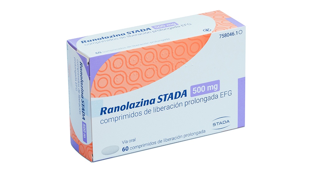 RANOLAZINA STADA 500 mg COMPRIMIDOS DE LIBERTAÇÃO PROLONGADA