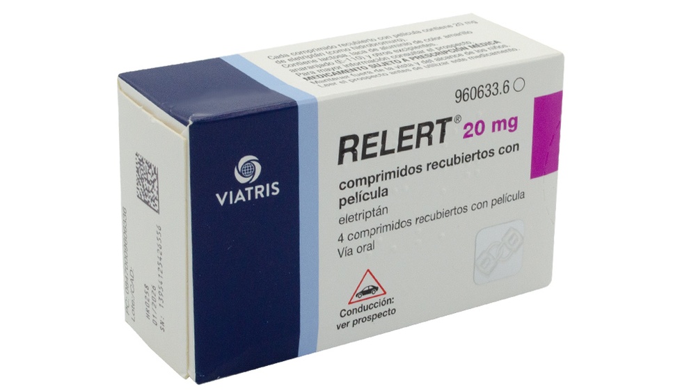 RELERT 20 mg COMPRIMIDOS REVESTIDOS POR PELÍCULA