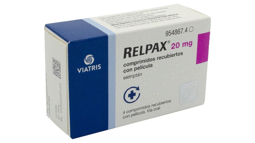 RELPAX 20 mg COMPRIMIDOS REVESTIDOS POR PELÍCULA