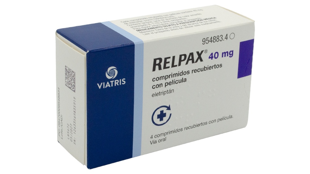 RELPAX 40 mg COMPRIMIDOS REVESTIDOS POR PELÍCULA