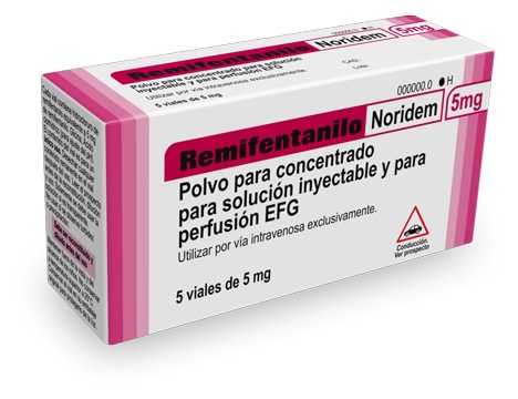 REMIFENTANILO NORIDEM 5 mg PÓ PARA CONCENTRADO PARA SOLUÇÃO INJETÁVEL E PARA PERFUSÃO