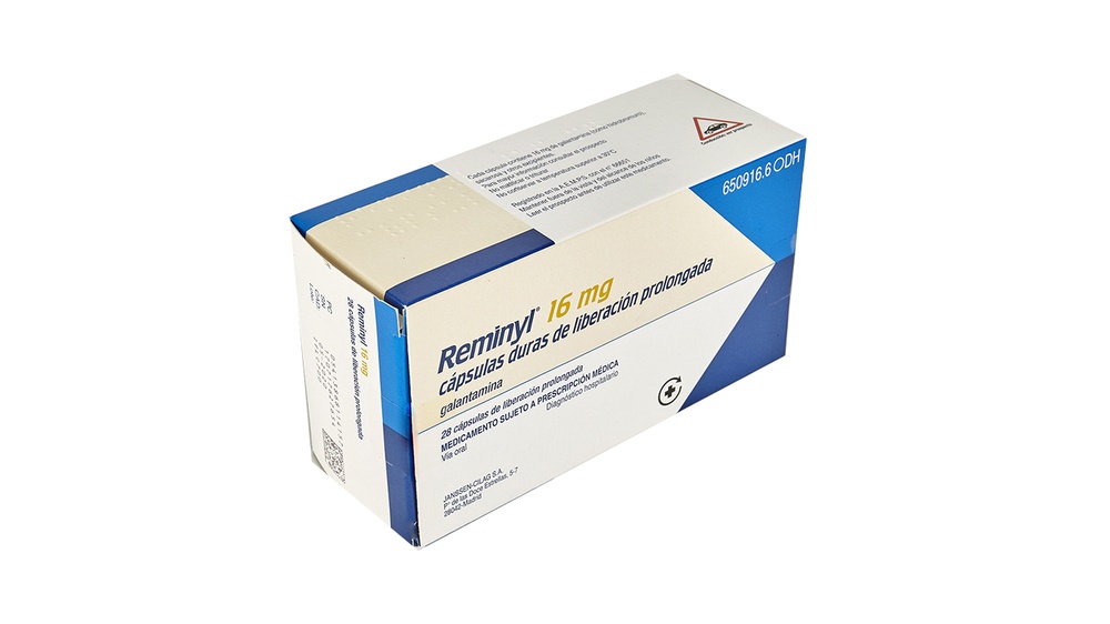REMINYL 16 mg CÁPSULAS DURAS DE LIBERTAÇÃO PROLONGADA