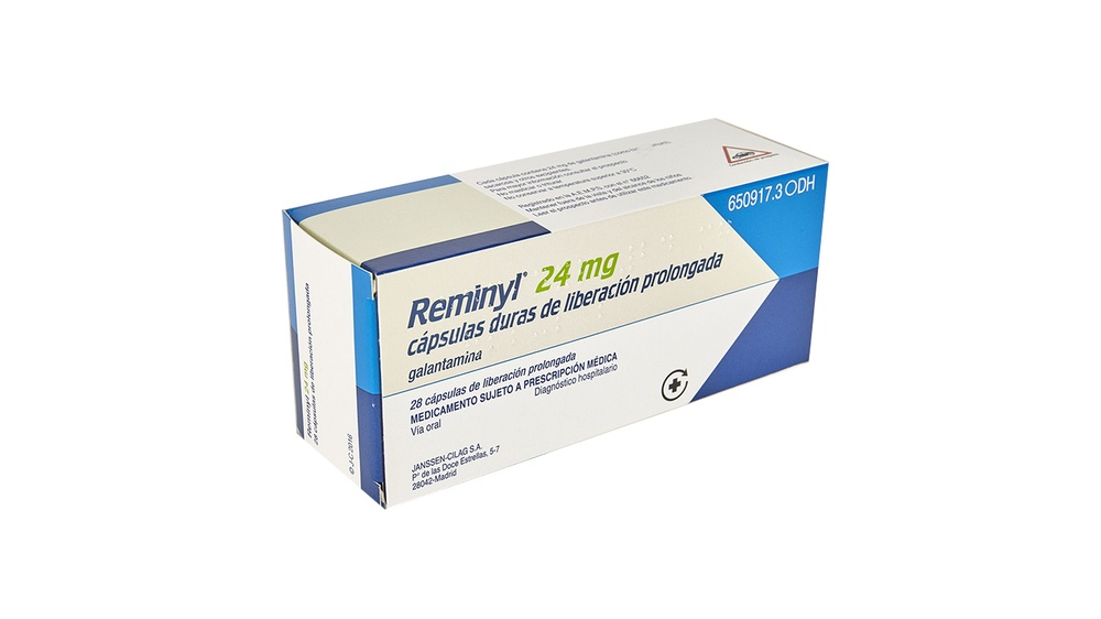 REMINYL 24 mg CÁPSULAS DURAS DE LIBERTAÇÃO PROLONGADA