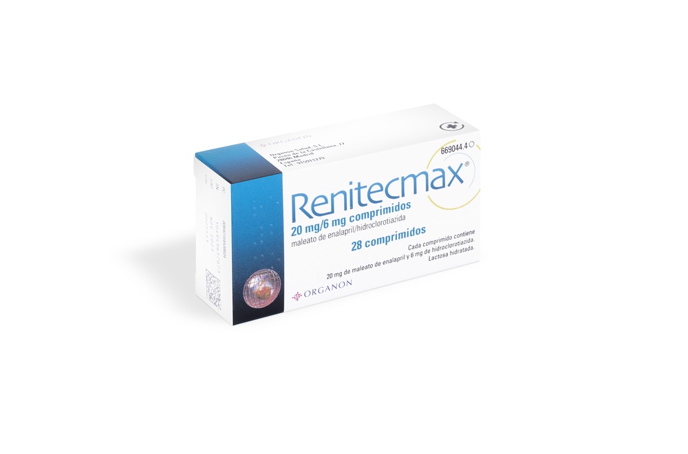 RENITECMAX 20 mg / 6 mg COMPRIMIDOS