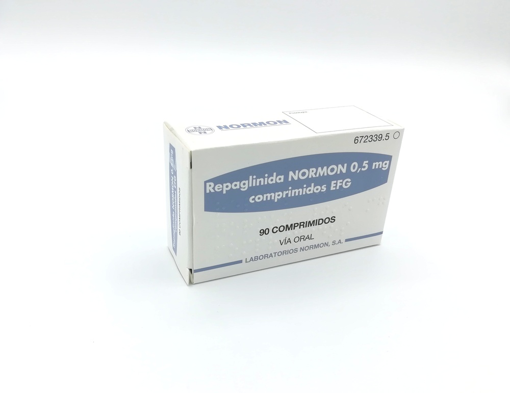REPAGLINIDA NORMON 0,5 mg COMPRIMIDOS