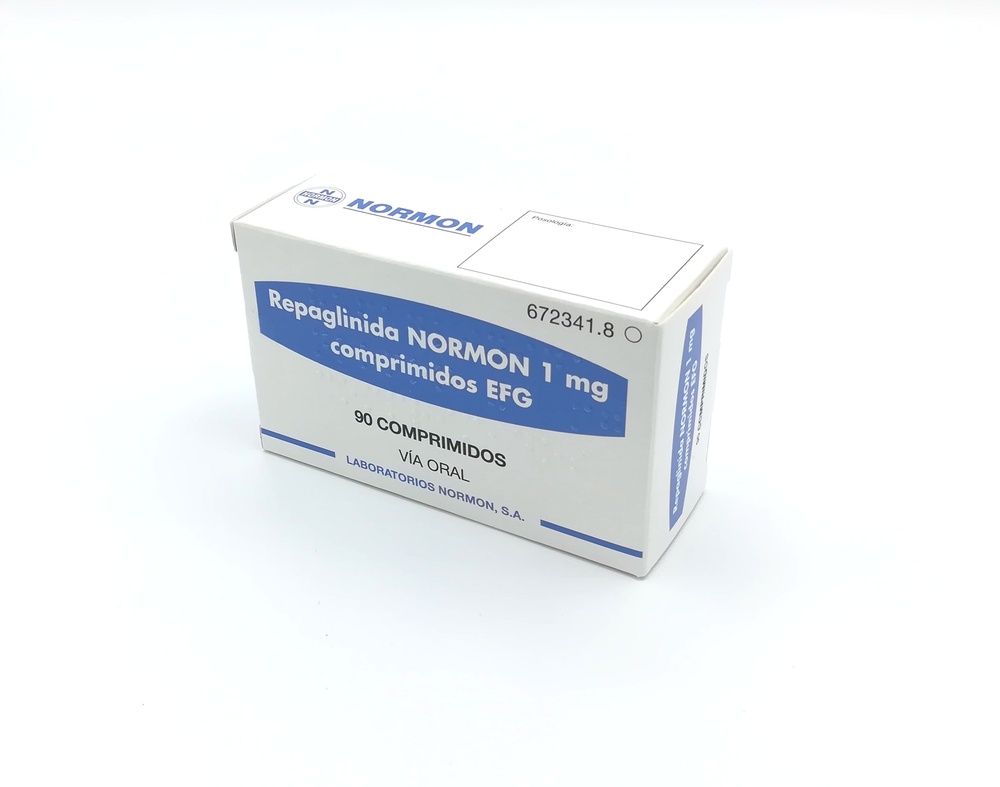 REPAGLINIDA NORMON 1 mg COMPRIMIDOS