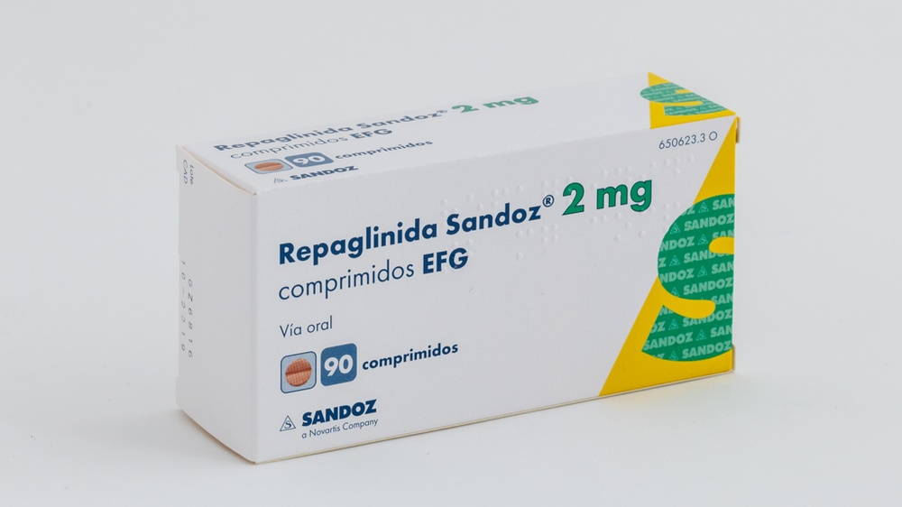 REPAGLINIDA SANDOZ 2 mg COMPRIMIDOS