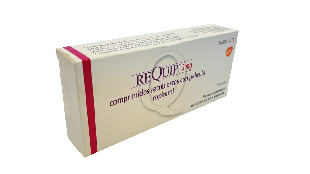 REQUIP 2 mg COMPRIMIDOS REVESTIDOS POR PELÍCULA