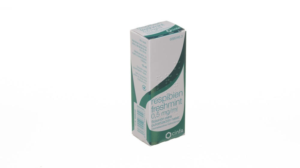 RESPIBIEN FRESHMINT 0,5 mg/ml SOLUÇÃO PARA PULVERIZAÇÃO NASAL