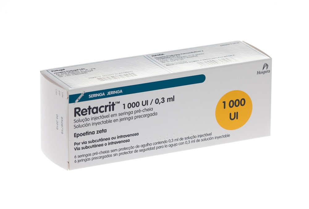 RETACRIT 1000 UI/0,3 ml SOLUÇÃO INJETÁVEL EM SERINGA PREENCHIDA