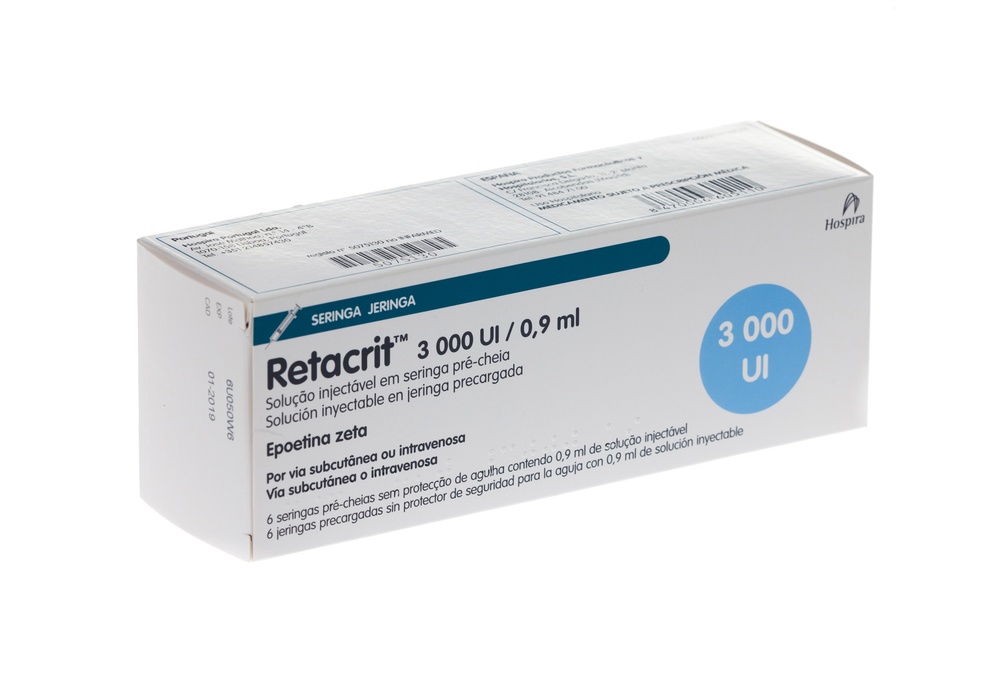 RETACRIT 3000 UI/0,9 ml SOLUÇÃO INJETÁVEL EM SERINGA PREENCHIDA
