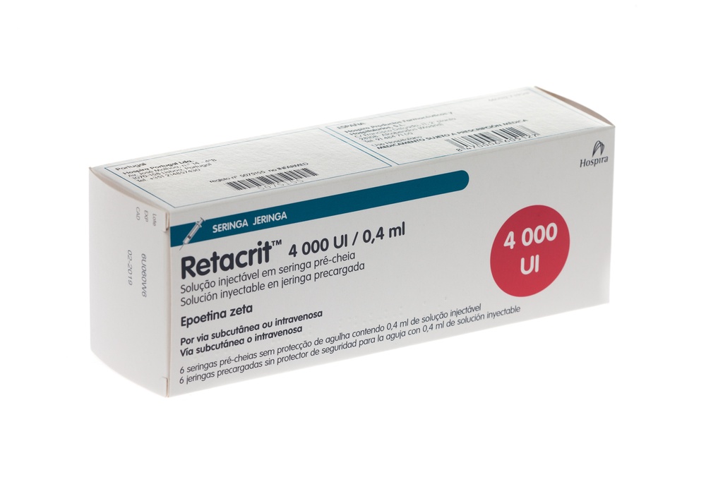 RETACRIT 4000 UI/0,4 ml SOLUÇÃO INJETÁVEL EM SERINGA PREENCHIDA