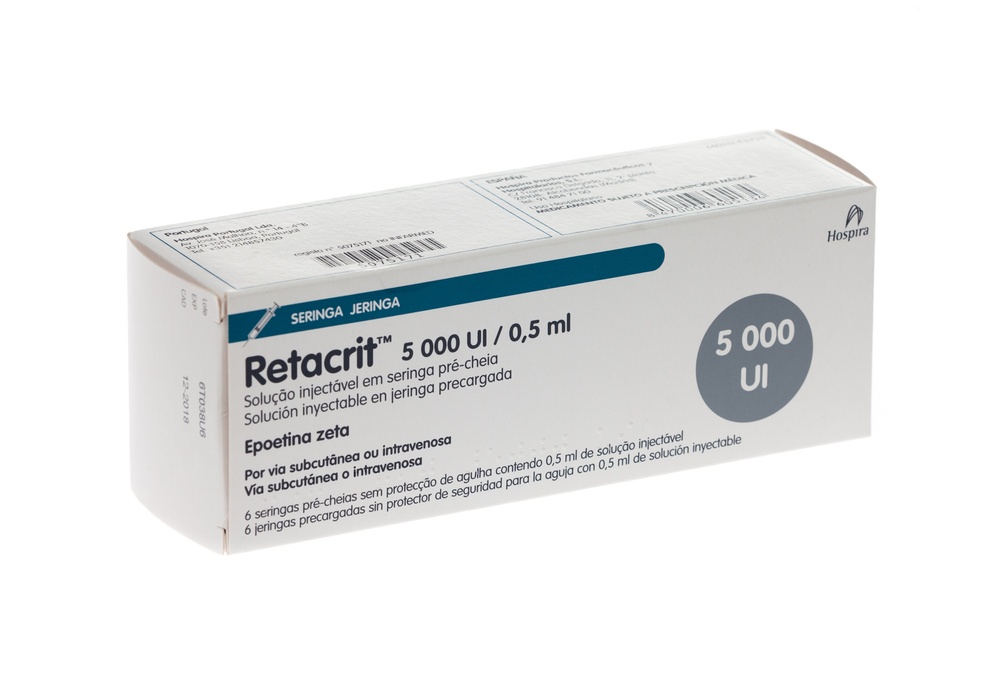 RETACRIT 5000 UI/0,5 ml SOLUÇÃO INJETÁVEL EM SERINGA PREENCHIDA