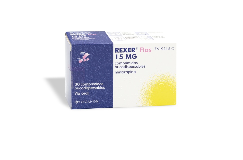 REXER FLAS 15 mg COMPRIMIDOS ORODISPERSÍVEIS