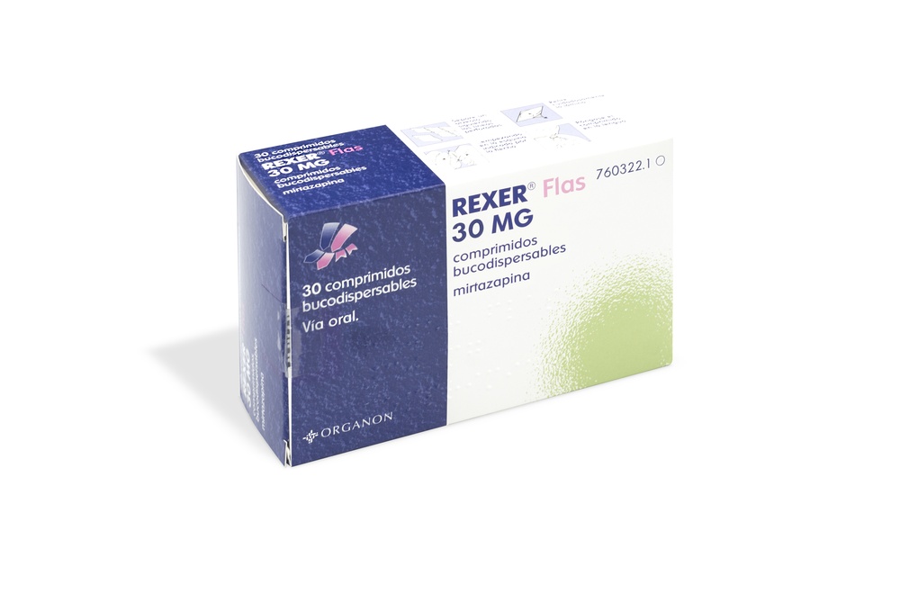 REXER FLAS 30 mg COMPRIMIDOS ORODISPERSÍVEIS