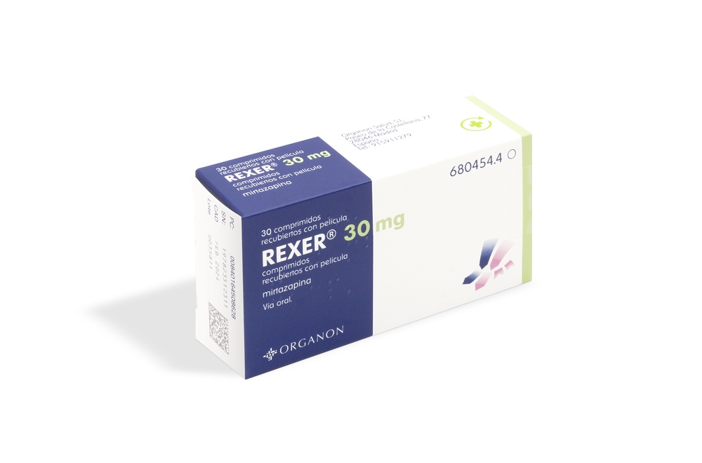 REXER 30 mg COMPRIMIDOS REVESTIDOS POR PELÍCULA
