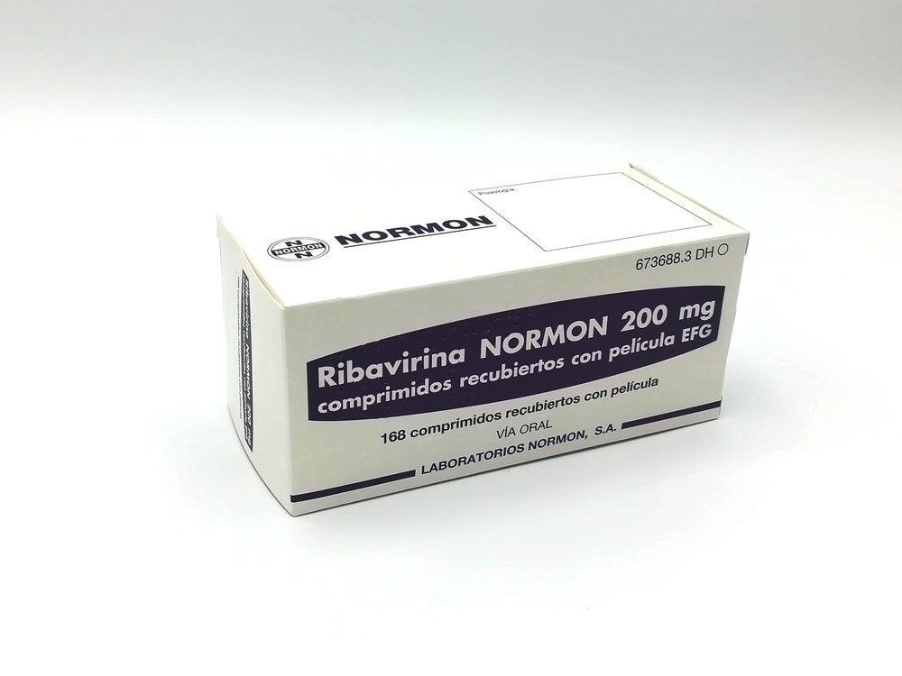RIBAVIRINA NORMON 200 mg COMPRIMIDOS REVESTIDOS POR PELÍCULA