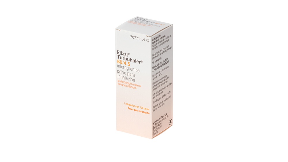 RILAST TURBUHALER 80 microgramas/4,5 microgramas PÓ PARA INALAÇÃO