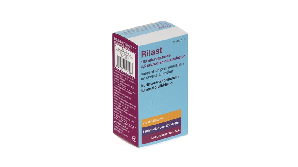 RILAST 160/4,5 microgramas/inalação suspensão pressurizada para inalação
