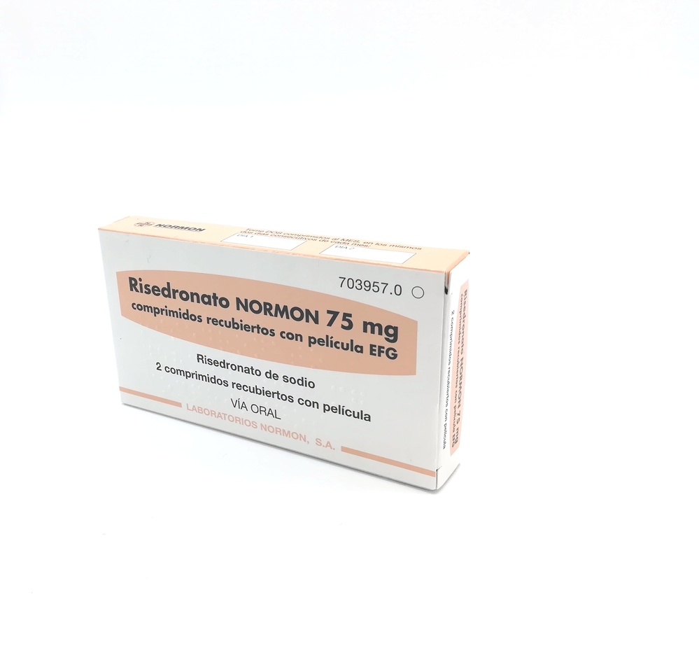 RISEDRONATO NORMON 75 mg COMPRIMIDOS REVESTIDOS POR PELÍCULA