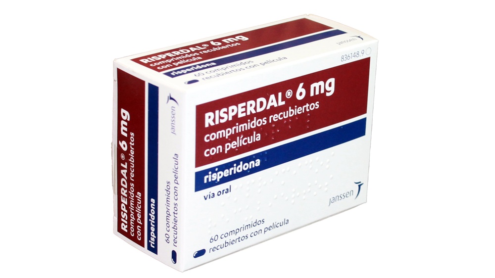 RISPERDAL 6 mg COMPRIMIDOS REVESTIDOS POR PELÍCULA