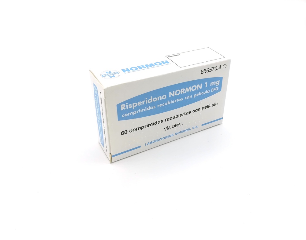 RISPERIDONA NORMON 1 mg COMPRIMIDOS REVESTIDOS POR PELÍCULA