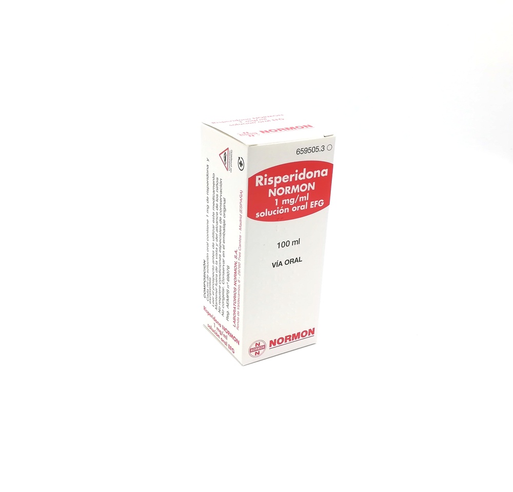 RISPERIDONA NORMON 1 mg/ml SOLUÇÃO ORAL