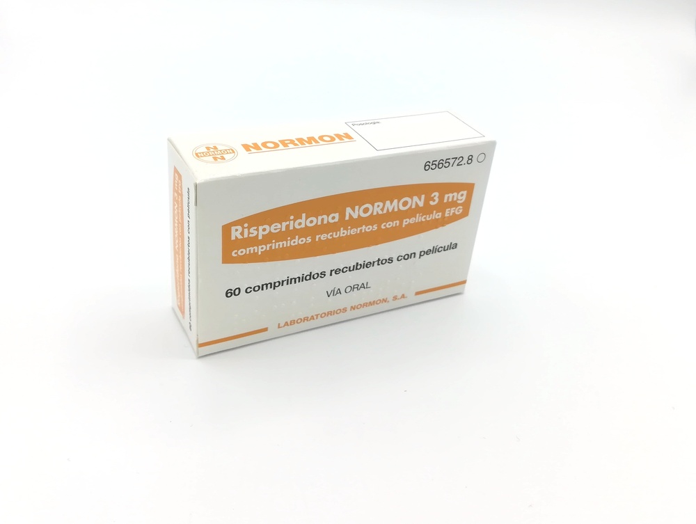 RISPERIDONA NORMON 3 mg COMPRIMIDOS REVESTIDOS POR PELÍCULA