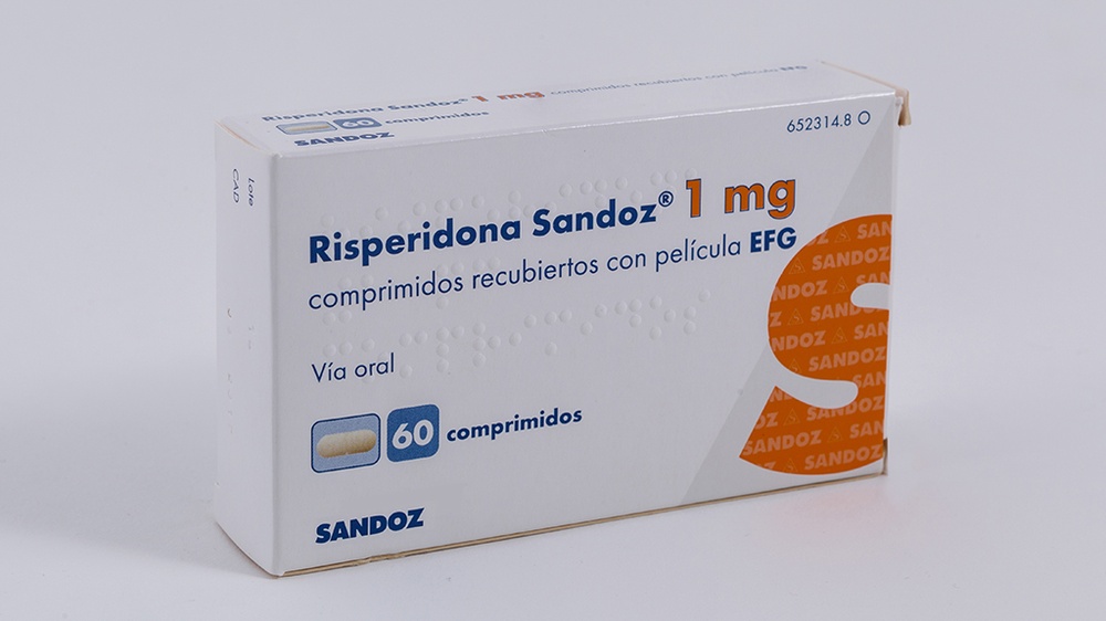 RISPERIDONA SANDOZ 1 mg COMPRIMIDOS REVESTIDOS POR PELÍCULA