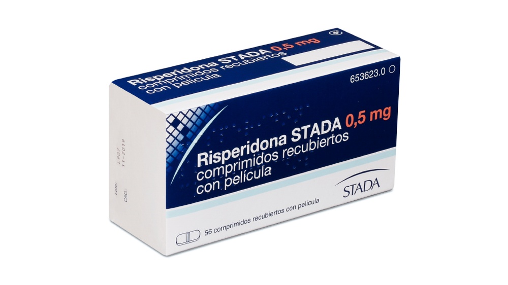 RISPERIDONA STADA 0,5 mg COMPRIMIDOS REVESTIDOS POR PELÍCULA