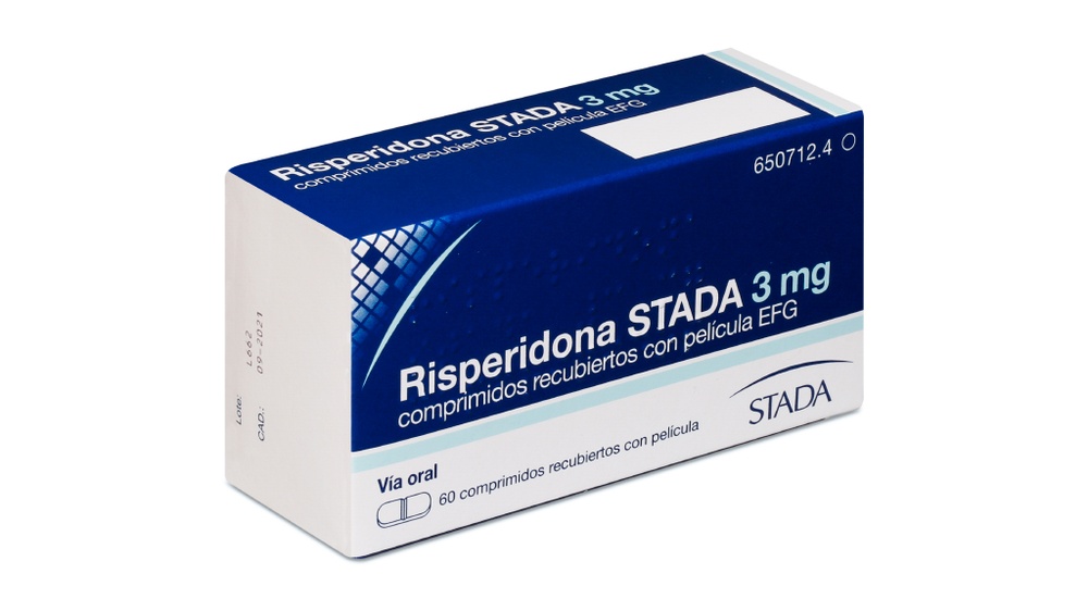 RISPERIDONA STADA 3 mg COMPRIMIDOS REVESTIDOS POR PELÍCULA