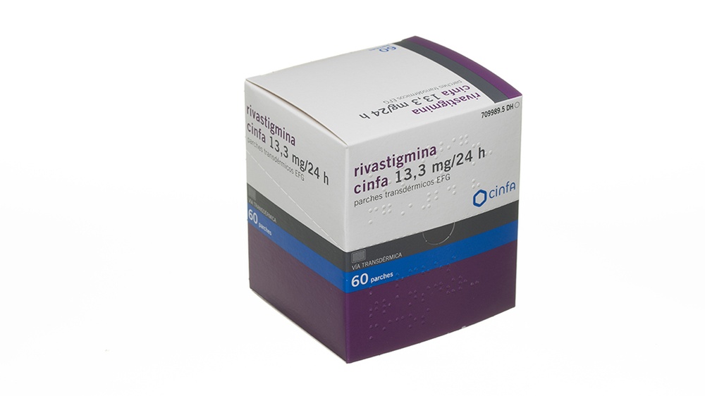 RIVASTIGMINA CINFA 13,3 mg/24h AUTOCLANTES TRANSDÉRMICOS