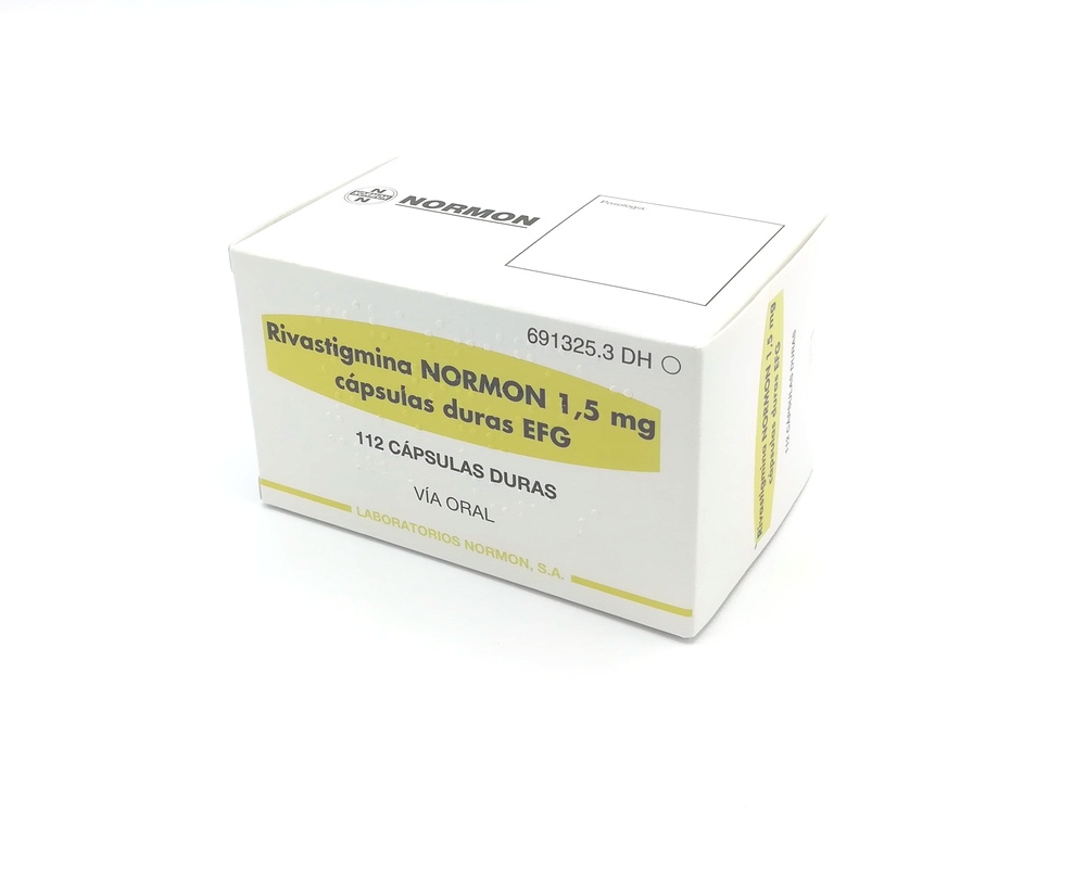 RIVASTIGMINA NORMON 1,5 mg CÁPSULAS DURAS
