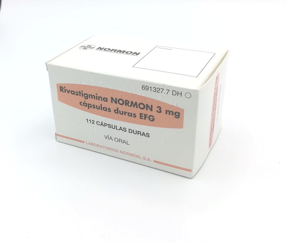 RIVASTIGMINA NORMON 3 mg CÁPSULAS DURAS