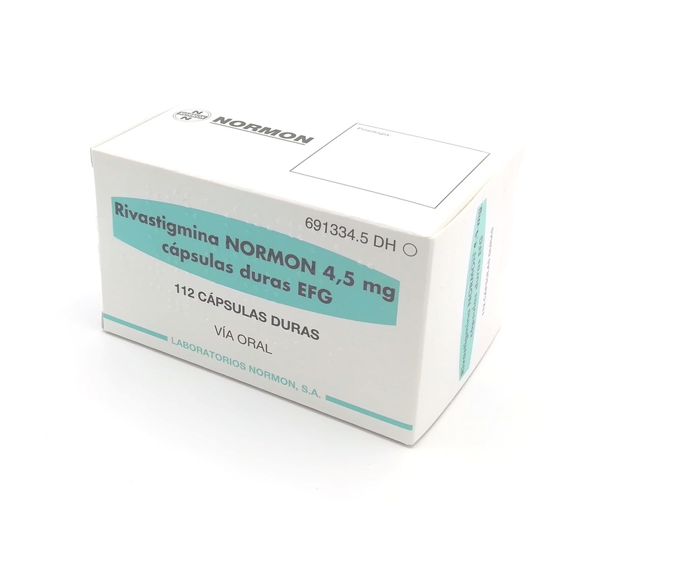 RIVASTIGMINA NORMON 4,5 mg CÁPSULAS DURAS