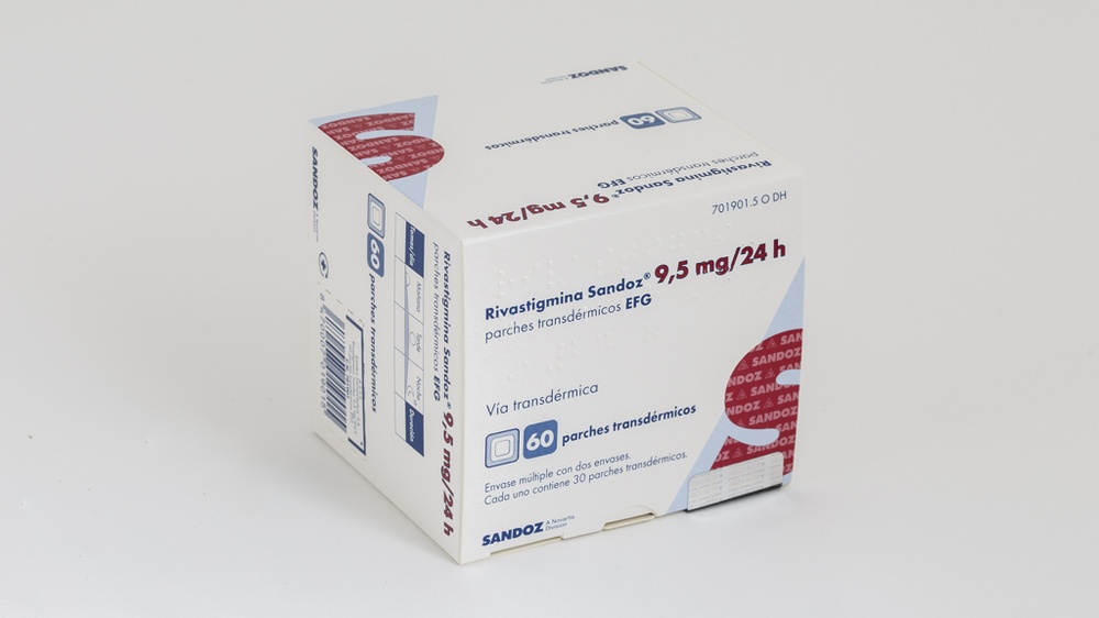 RIVASTIGMINA SANDOZ 9,5 mg/24h AUTOCLIVANTES TRANSDÉRMICOS