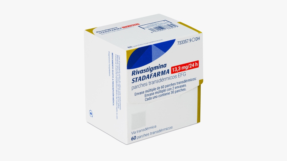 RIVASTIGMINA STADAFARMA 13,3 mg/24h AUTOCLIVANTES TRANSDÉRMICOS