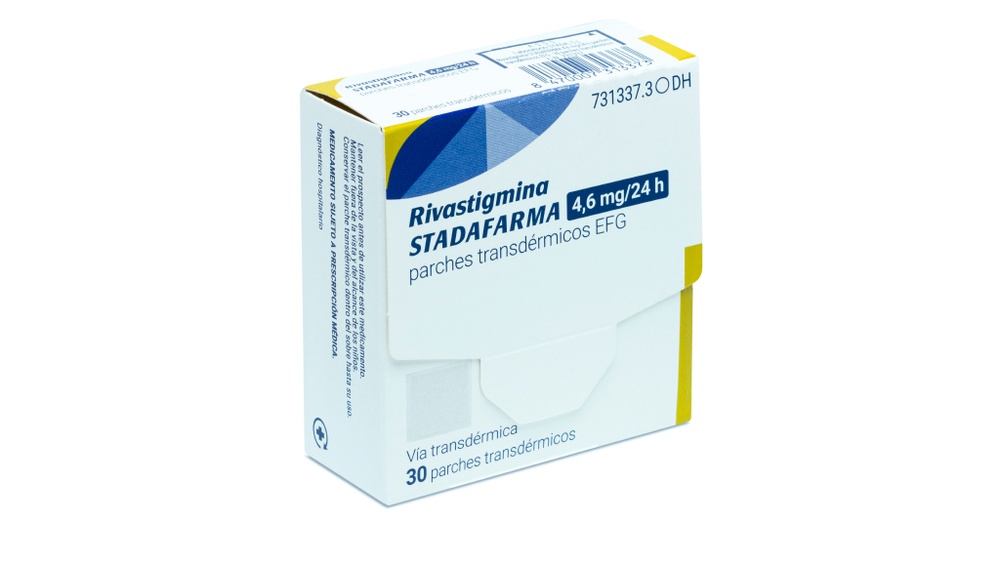 RIVASTIGMINA STADAFARMA 4,6 mg/24h AUTOCLANTES TRANSDÉRMICOS