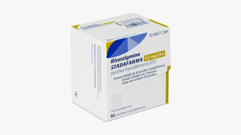 RIVASTIGMINA STADAFARMA 9,5 mg/24h AUTOCLIVANTES TRANSDÉRMICOS