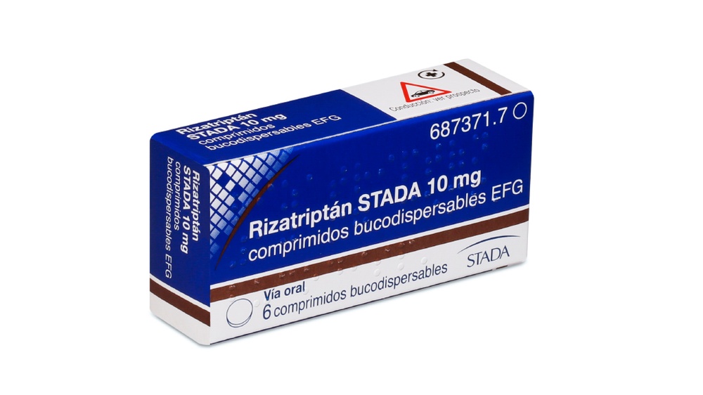 RIZATRIPTAN STADA 10 mg COMPRIMIDOS ORODISPERSÍVEIS