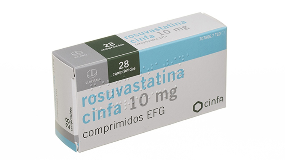 ROSUVASTATINA CINFA 10 mg COMPRIMIDOS REVESTIDOS POR PELÍCULA