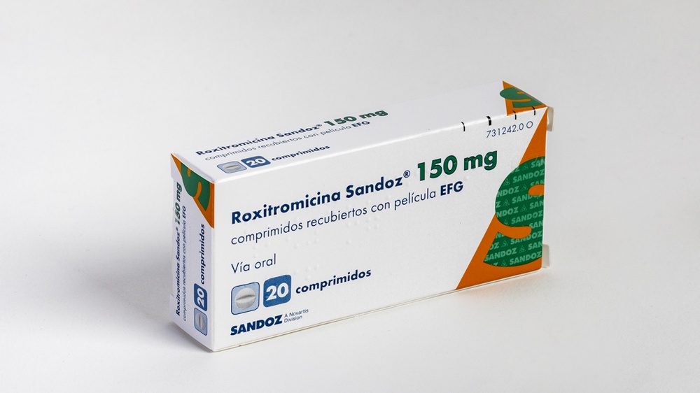 ROXITROMICINA SANDOZ 150 mg COMPRIMIDOS REVESTIDOS POR PELÍCULA