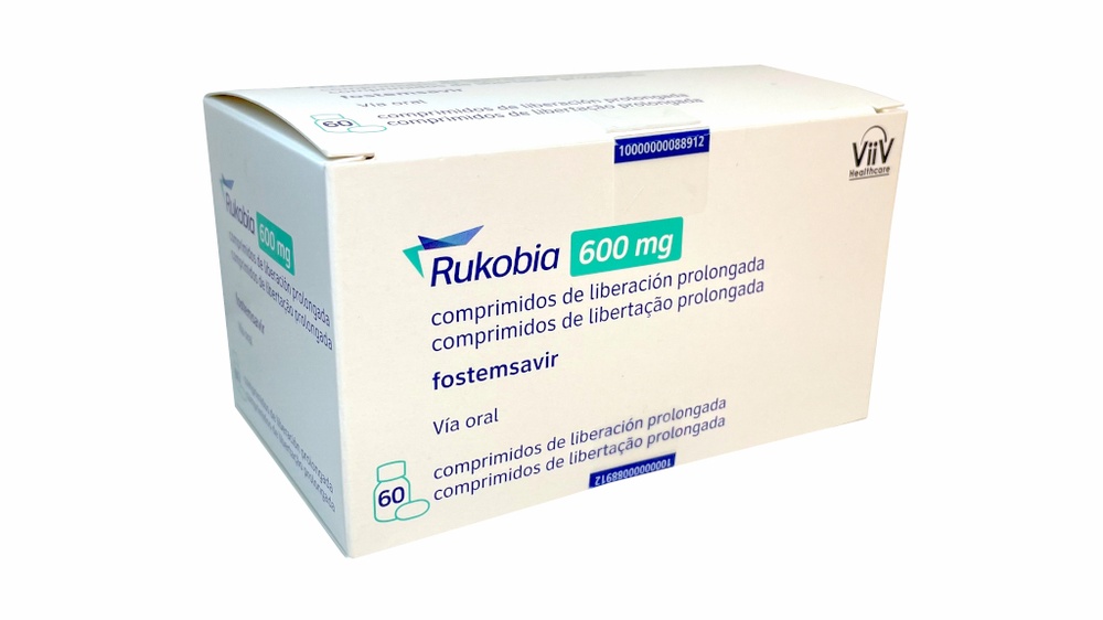RUKOBIA 600 mg COMPRIMIDOS DE LIBERTAÇÃO PROLONGADA