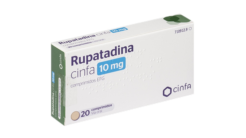 RUPATADINA CINFA 10 mg COMPRIMIDOS