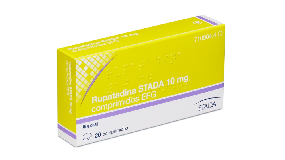 RUPATADINA STADA 10 mg COMPRIMIDOS