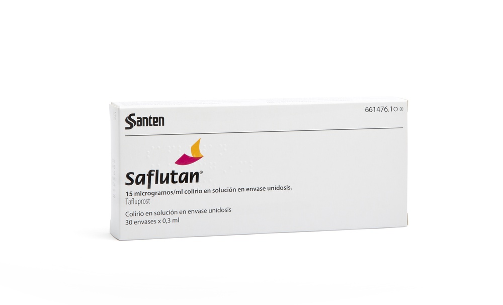 SAFLUTAN 15 microgramas/ml COLÍRIO EM SOLUÇÃO EM EMBALAGEM UNIDOSE