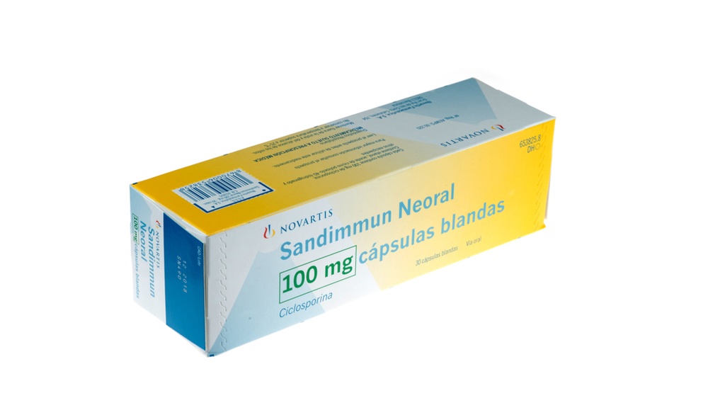 SANDIMMUN NEORAL 100 mg CÁPSULAS MOLES